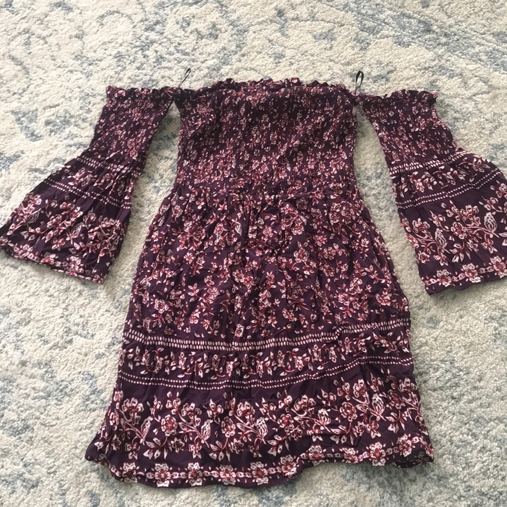 Maroon dress